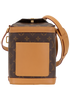 Milk Box, &pound;1,200, Handbags, Brown, Canvas, Back view